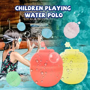 بالونات مياه للأطفال تصميم جديد لعبة قابلة لإعادة الاستخدام بالونات مياه قنبلة بلا مغناطيس لحمام حمام الشاطئ