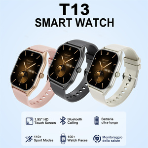 OEM barato T13 muñeca inteligente hombres reloj Fitness Smartwatch funciona Monitor de ritmo cardíaco del sueño Da Fit App <span class=keywords><strong>para</strong></span> teléfono móvil - Product Image 4