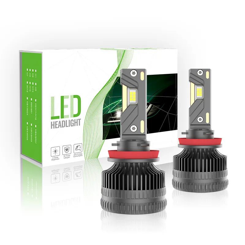 20000lm 85w Three Copper Pipe Car Led Headlight Tubes Led Car Headlamp H13 30000 Lumen Led Car Headlights H1 H3 9005 H4