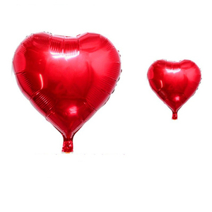 Palloncini a Forma di Cuore Rosso in Foil da 18 Pollici, Globi ad Elio per San Valentino o Decorazioni Matrimoniali - Product Image 4