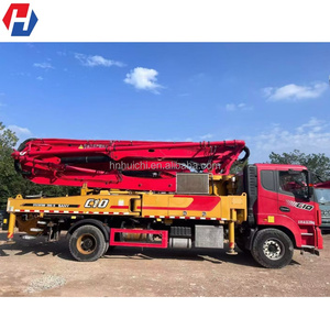 รถปั๊มคอนกรีตติดตั้งบนรถบรรทุกยี่ห้อซานี่ ขนาด 39 เมตร เครื่องยนต์ดีเซล 229 กิโลวัตต์ มาตรฐานยูโร 6 หมุนได้ 360 องศา ผลิตภาพการทำงาน 120 เมตร/ชม. เหมาะสำหรับงานก่อสร้างในเมือง/ชนบท - Product Image 5