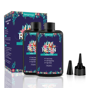 Resina Epossidica Trasparente UV Bangningsi 50g per Artigianato Fai-da-Te, Imballaggio e Uso in Edilizia - Product Image 1