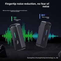 SX88 Kabelloses Lavalier-Mikrofon mit Magnetischer Befestigung, Geräuschunterdrückung 70dB SNR 20Hz-20KHz für Live-Streaming, Aufnahmen, KTV, Typ-C