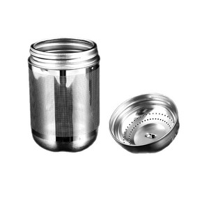 Stainless Steel <b>Tea</b> Strainer Reusable <b>Tea</b> <b>Infuser</b> Filter For <b>Tea</b> Brewing Polished Surface - Product Image 1