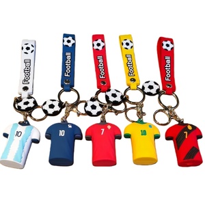 Promotional Custom Brand logo Cartoon Anime Silicone Keyring 2d/3d Soft Rubber Pvc Keychain for Gift