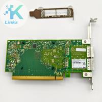 MCX556A-ECUT para Mellanox 100GbE QSFP28, Tarjeta de Interfaz de Red Ethernet con Cable de 2 Puertos PCIe3.0x16 para Servidor, en Stock