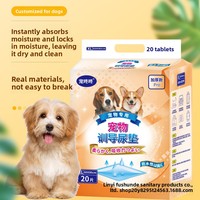 Couches pour animaux de compagnie écologiques en non-tissé épaissi, désodorisantes, jetables, absorbantes, pour chiens, chats et petits animaux