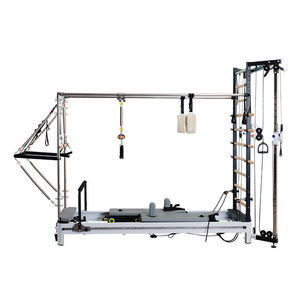 Machine de Pilates multifonctionnelle 5-en-1 en aluminium durable : <span class=keywords><strong>Cadillac</strong></span>, Reformer, Combo Studio, Trapeze Tower et Table - Product Image 2