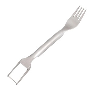 Watermelon slicer, made of 304 stainless steel, for <b>dicing</b> and cutting watermelons, and scooping out the flesh. - Product Image 5