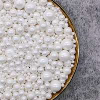 2mm 4mm 7mm 10mm 14mm Essbare Goldperlen Weiße Perlen Kuchenstreusel für Kuchendekoration Werkzeuge Streusel Essbar
