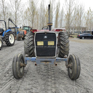 Traktor bekas Massey Ferguson traktor MF385 2WD MF290 4X4WD kompak Orchard mesin pertanian peralatan Loader depan - Product Image 4