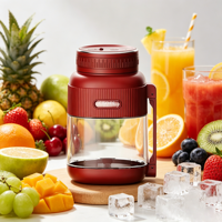 Hete Aanbieding Huishoudelijke Elektrische USB-sapcentrifuge 700ml OEM Draadloze Mixer Sapmachine Draagbare Automatische Mini Fruitpers Blender