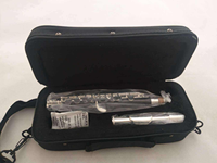 Professional Silver-Plated Piccolo C Tune Bakelite Musical Instrument Metal Head for Wholesale Playing Flute Category