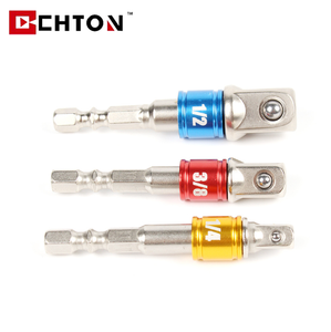 <span class=keywords><strong>3</strong></span>件1/4 "<span class=keywords><strong>3</strong></span>/8" 1/<span class=keywords><strong>2</strong></span> "六角柄方螺母驱动器动力钻头和加长杆插座适配器组 - Product Image 2