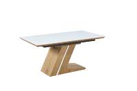 Tables de restaurant au design moderne, extensibles, en MDF brillant et verre, pour appartement, écologiques, vente en gros