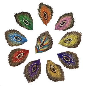 Popular Items For Peacock Applique On Etsy