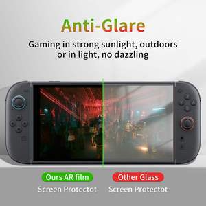 Protection d'écran AR de qualité optique pour Nintendo Switch 2, film anti-reflet ultra-clair, anti-éblouissement, fourni par l'usine OEM ODM - Product Image 4