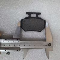 Set Kampas Rem Cakram Skuter Cina Baru untuk Kaliper Rem Depan Bebas Asbes Merek ZBY Model Z-632