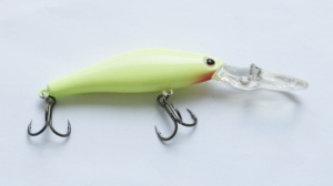 Leurre de pêche artificiel ABS M10002 7,3g, Minnow lumineux avec poids mobile interne, longue portée, effet poisson 3D - Product Image 4