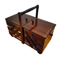 Boîte personnalisée en bois massif, support sur mesure fait main en noyer, boîte à poker pliable, organisateur de bijoux, présentoir