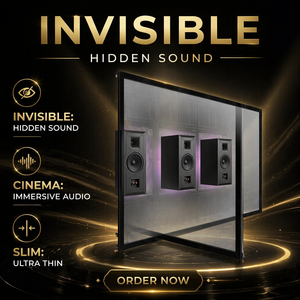 Pantalla de Proyección Acústicamente Transparente Tejida en Tela con Marco Fijo para Cine en Casa - Product Image 1