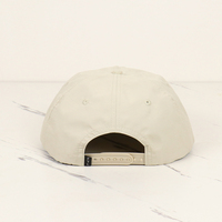 Chapeau de campeur de casquette Snapback de lettre de corde en nylon vierge de 5 panneaux