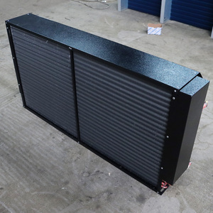 Condensatore per Frigorifero Commerciale a Risparmio Energetico per Celle Frigorifere, Doppio Ventilatore, Scambiatore di Calore Raffreddato ad Aria in Rame - Product Image 6