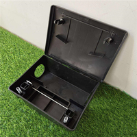 Caja de Cebo para Roedores de Plástico a Bajo Precio, Reutilizable, Negra, Grande, Trampa para Ratas y Ratones, Control de Plagas en Exteriores, Caja de Venta al Por Mayor