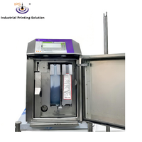 Imprimante à jet d'encre continu IPS-9450 CIJ avec 5 lignes pour l'impression de codes-barres, de codes QR et de numéros de lots
