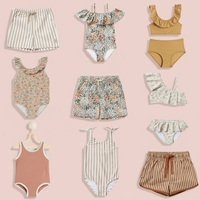 Fabricante OEM de Trajes de Baño Personalizados para Niña de Alta Calidad Verano Bikini Encantador para Bebé Niña Pequeña Infantil