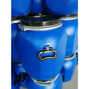 60L Blue Plastic Drum 60L Chemical Paint Plastic water drums 60L
