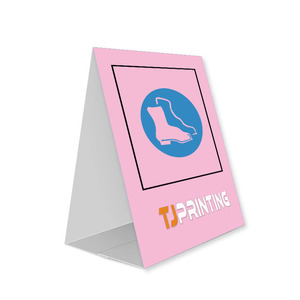 Diviseurs d'entraînement de terrain de football en plein air personnalisé imprimé double face debout <span class=keywords><strong>Toblerone</strong></span> Board Display Sign - Product Image 6