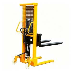 Chariot élévateur manuel hydraulique 1 tonne, transpalette à fourches réglables pour entrepôt, kit CE, neuf et populaire - Product Image 2