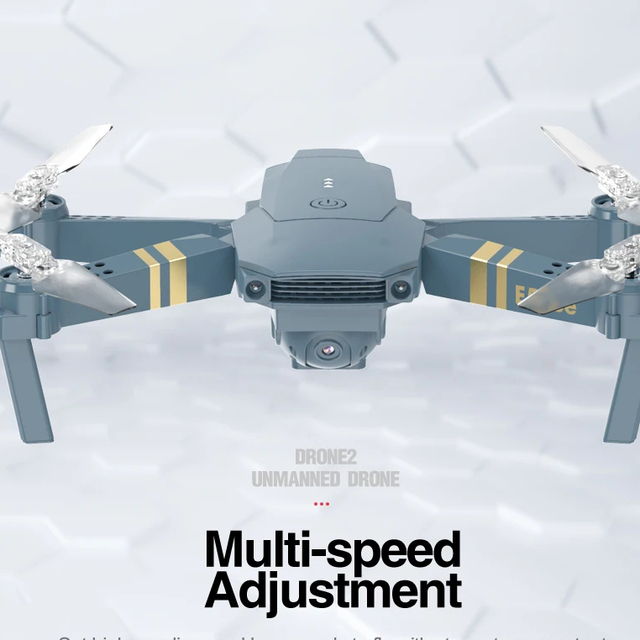 HOT Selling E58 SE E58 Pocket Drone Selfie Dron 4K WIFI FPV Drone High Hold Mode Foldable Quadcopter For Kids Toys