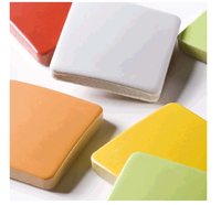 Carrelage de décoration en porcelaine glacée et brillante, mosaïque de couleur noire, 291x291mm, vente en gros, offre spéciale
