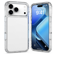 Accessoires de téléphone portable pour iPhone 17 Pro Max 3 en 1 clair TPU antichoc Anti-chute amérique du sud Offres Spéciales coque de téléphone