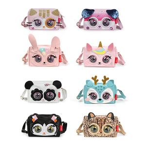 Supercute-Sacs à main en peluche à voix interactive intelligente-Sacs à main pour enfants-Cadeaux de Noël-Sac à bandoulière pour enfants - Product Image 6