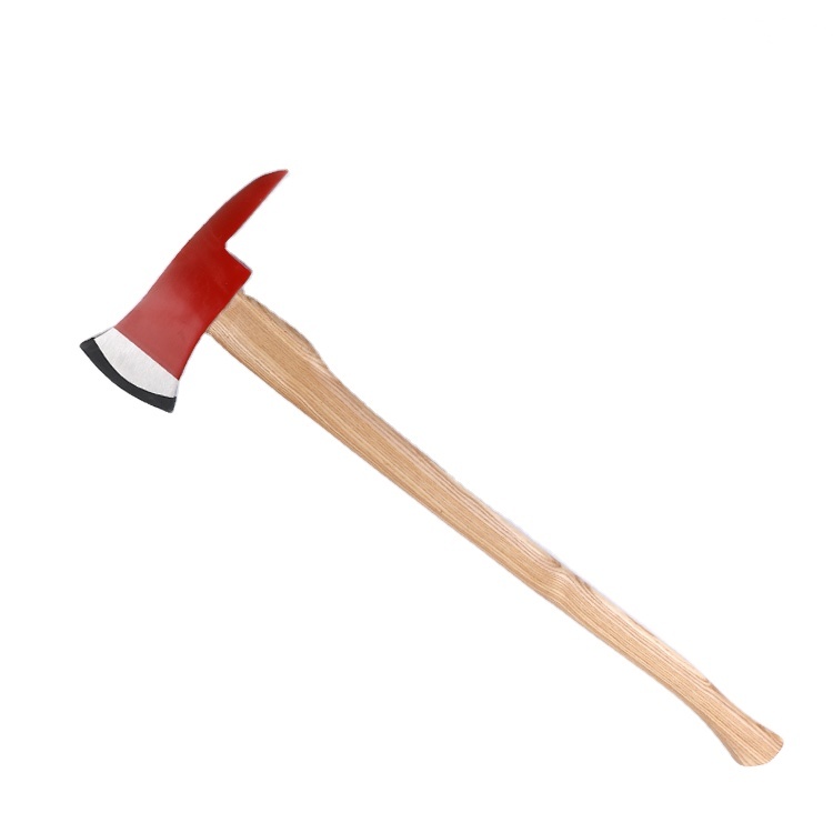 Forest firefighting equipment tool fireman's 3.5LB firefighting axe with wooden handle