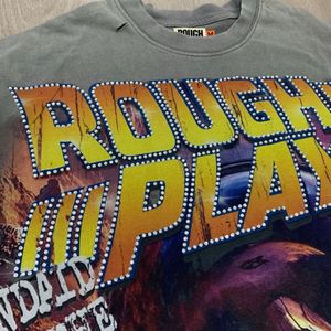 T-shirt Gorilla Street Fashion, T-shirt à manches courtes orné de strass, <span class=keywords><strong>Beavis</strong></span> and Butt-Head Sole Boy Roughplay Warning Tees - Product Image 3