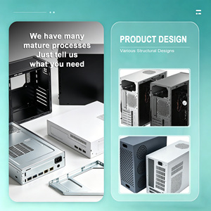 Fabricante de Cajas de <span class=keywords><strong>PC</strong></span> Industriales Personalizadas OEM NEMA 4X IP67 para Exteriores, de Aluminio y Acero Inoxidable, para Servidores <span class=keywords><strong>ATX</strong></span> ITX NVMe - Product Image 3