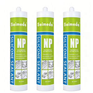 Sellador de Silicona Transparente GP, Adhesivo de Construcción de Curado Rápido Acético, Impermeable, Pegamento para Vidrio, Sellador para Ventanas y Puertas - Product Image 3