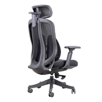 Chaise de jeu/de bureau ergonomique moderne en gros, appui-tête 3D réglable, maille respirante, soutien lombaire auto-ajustable, certifiée
