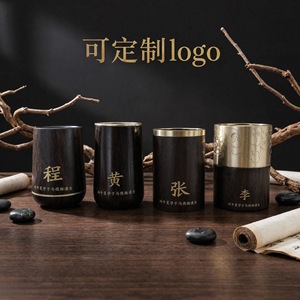 Juego de Seis Herramientas de Té de Latón y Madera para Ceremonia del Té, Utensilios de Té Kung Fu, Colección Completa - Product Image 5