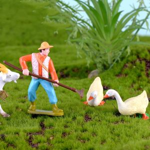 可定制微景观装饰仿真农场马奶牛鸭猪山羊聚氯乙烯工艺品礼品DIY景观摆件 - Product Image 2