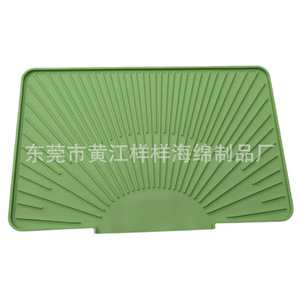 Tapis en silicone pour animaux de compagnie, rectangulaire, imperméable, en EVA, pour litière de chat, de la marque Dongguan Huangjiang Yangyang. - Product Image 3