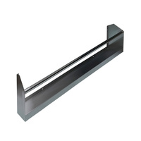 Dapur komersial NSF 304 bak cuci Bar berdiri bebas baja tahan karat dengan 3 bak mandi tiga mangkuk dan kaki bentuk U OEM wastafel bar Inox