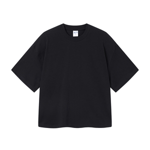 Vêtements en gros 100% coton 275g T-shirt ample à manches courtes pour homme et femme - Product Image 4