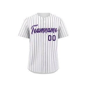 创新新款青少年户外空白垒球和棒球球衣 - Product Image 2