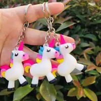 Keychain Unicorn in Crystal Star  Unicorn accessories, Keychain