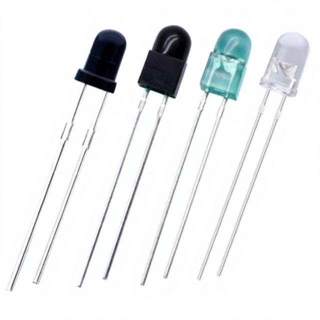1.4V 20 30 45 60 Degrees 3mm 5mm 8mm Led Straw Hat 850nm 940nm 2000nm 1450nm Ir Infrared Diode Emitter Photodiode Ir Led